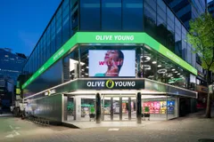 全新開幕的 Olive Young 西面城旗艦店外觀